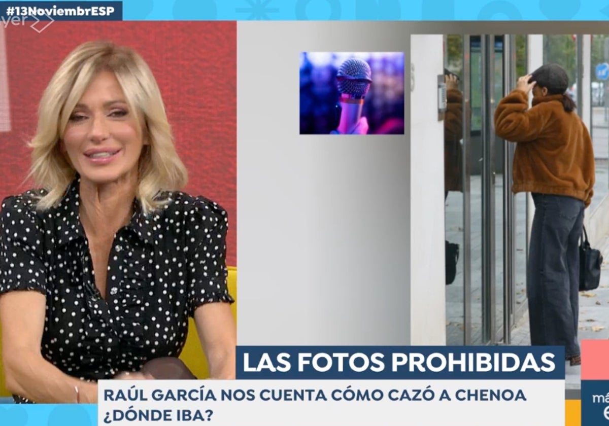 'Espejo Público' ha pillado 'in fraganti' a Chenoa