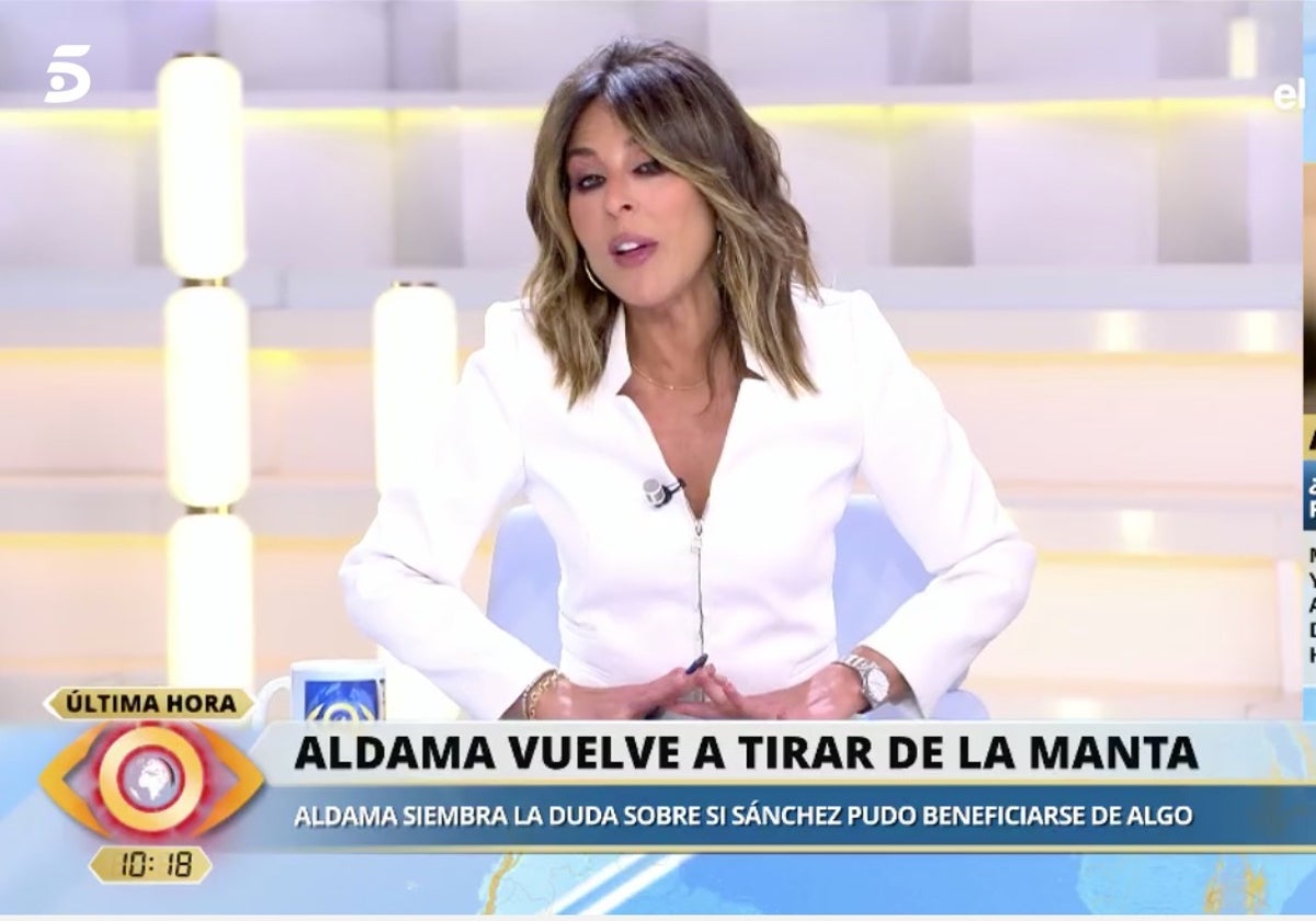 Ana Terradillos ha revelado en 'La mirada crítica' una anécdota que le ocurrió con Alfredo Pérez Rubalcaba.