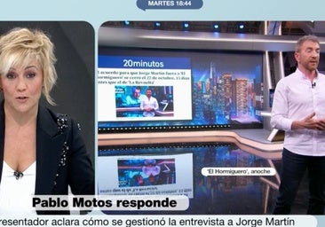 Cristina Pardo, tertuliana de 'El Hormiguero', solo necesita decir dos cosas para zanjar la polémica con 'La Revuelta'