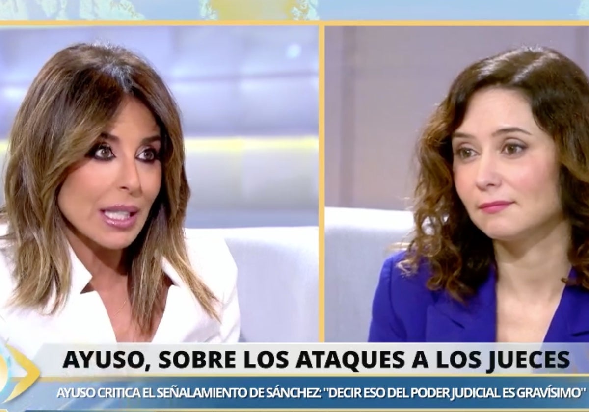 Ana Terradillos ha entrevistado en 'La mirada crítica' a Isabel Díaz Ayuso.