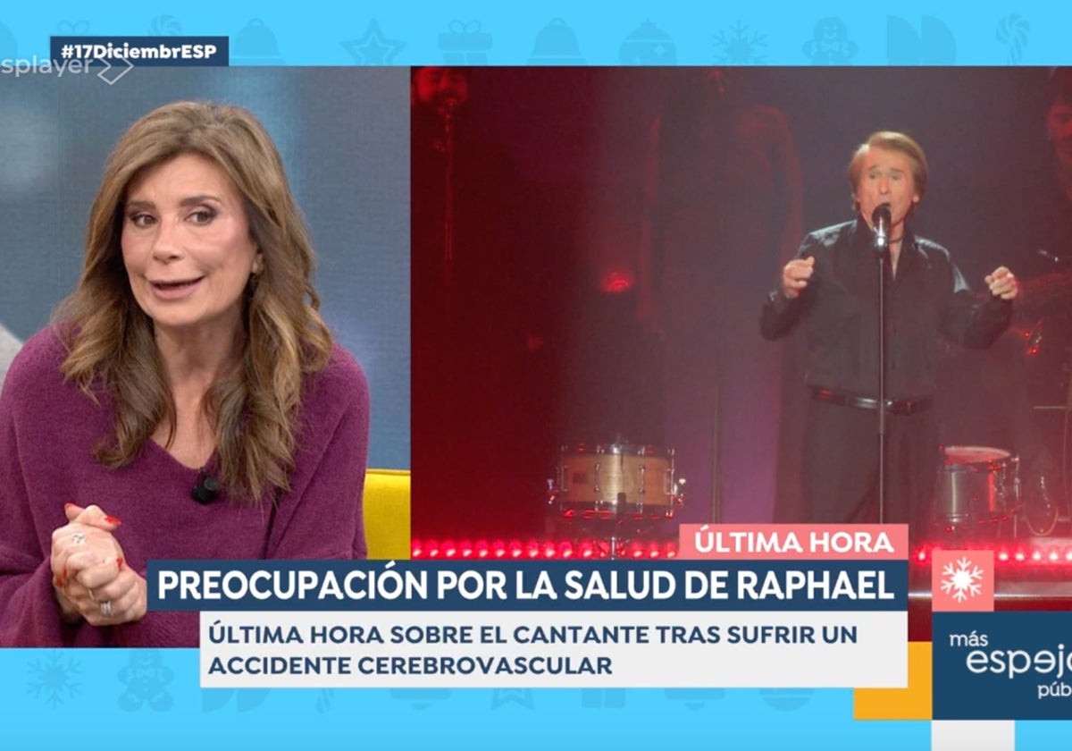 'Espejo Público' ha sacado a la luz un desconocido episodio que ocurrió con Raphael este lunes en 'El Hormiguero'.