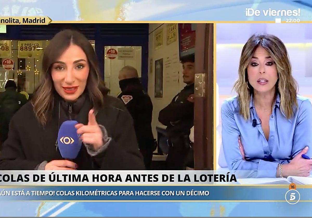 Ana Terradillos se ha quedado de piedra al conocer lo que hay que hacer en Doña Manolita para que toque el Gordo.