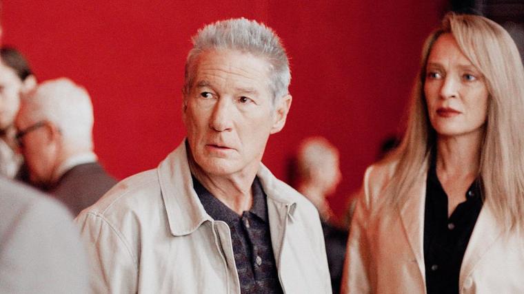 Richard Gere en 'Oh, Canadá', con Uma Thurman