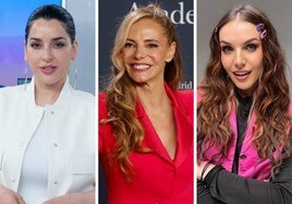 Ruth Lorenzo, Paula Vázquez e Inés Hernand, presentadoras del Benidorm Fest 2025