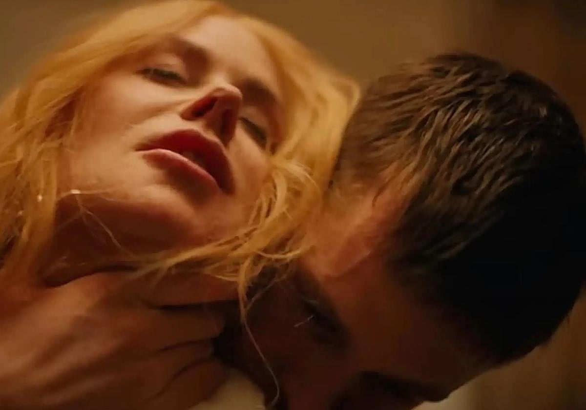 Nicole Kidman y Harris Dickinson en 'Babygirl'