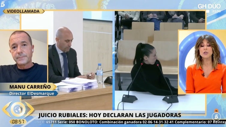 La 'atractiva' proposición de Ana Terradillos a Manu Carreño en directo: «Un día te espero...»