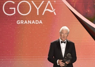 Richard Gere, tras recibir el Goya Internacional: «Vengo de América, donde un matón es el presidente»