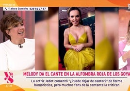 Sonsoles Ónega sobre el 'cantazo' de Melody en los Goya: «¿Nadie le dijo 'por qué no te callas'?»