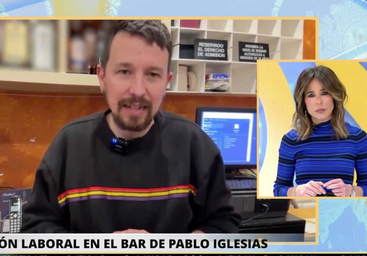 Ana Terradillos, presentadora de 'La mirada crítica', se ha hecho eco de la situación de los trabajadores del bar de Pablo Iglesias.