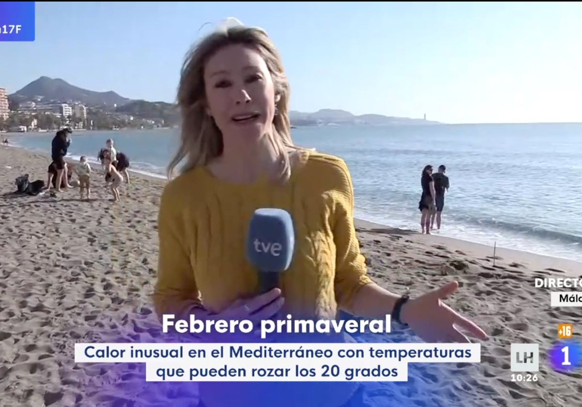 Una reportera de 'La hora 1' se ha hecho eco de las palabras de una estudiante extranjera sobre Málaga.