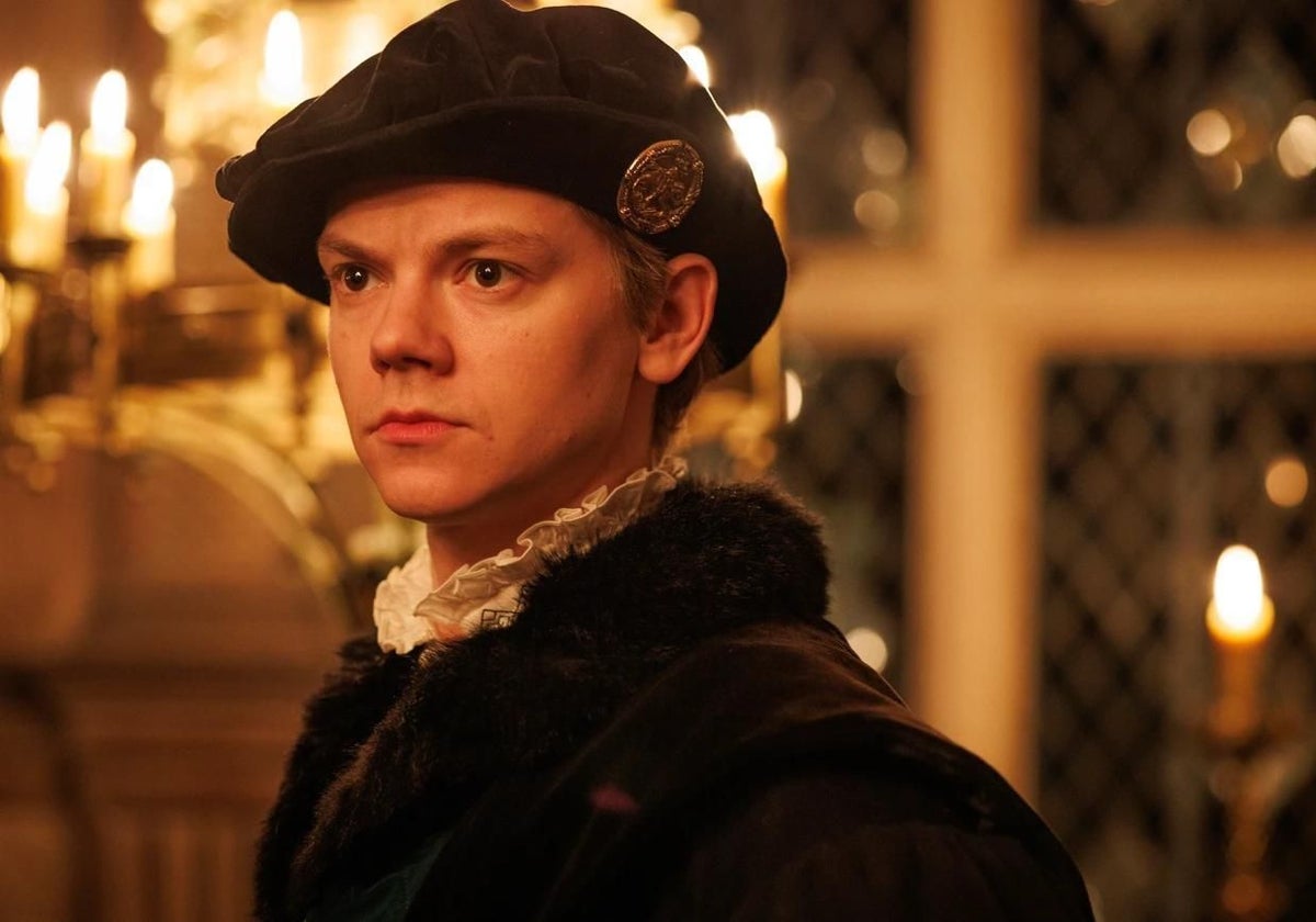 Thomas Brodie-Sangster en 'Wolf hall, el trueno en el reino'