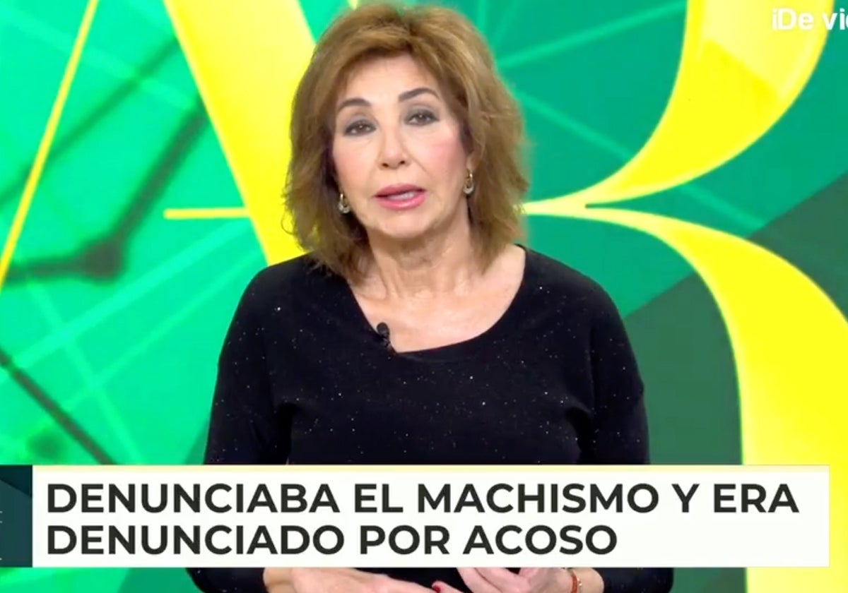 Ana Rosa Quintana se ha mostrado demoledora con Juan Carlos Monedero en el editorial de 'El programa de Ana Rosa'.