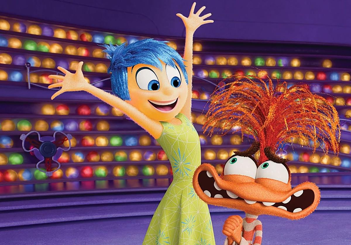 Fotograma de 'Del revés 2', la más vista en España en 2024