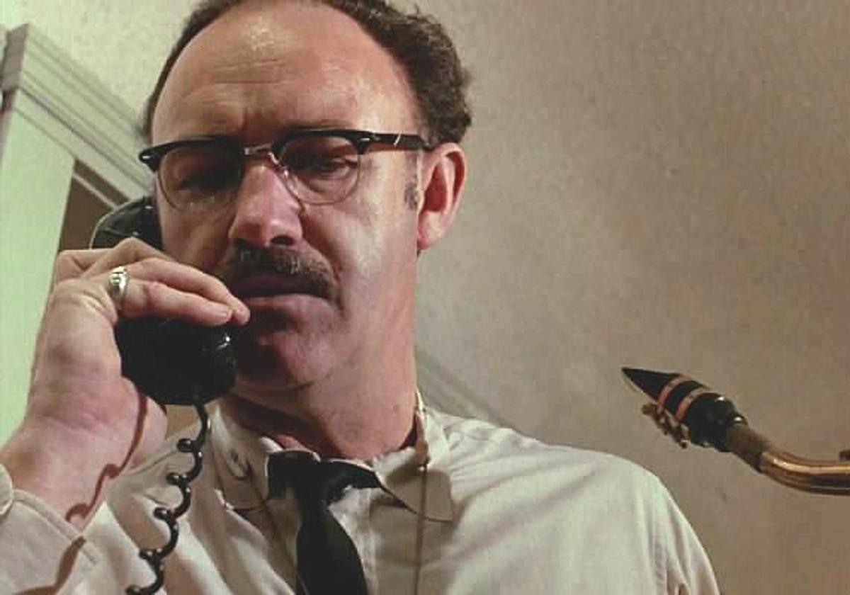 El actor Gene Hackman, en una escena de 'La conversación'