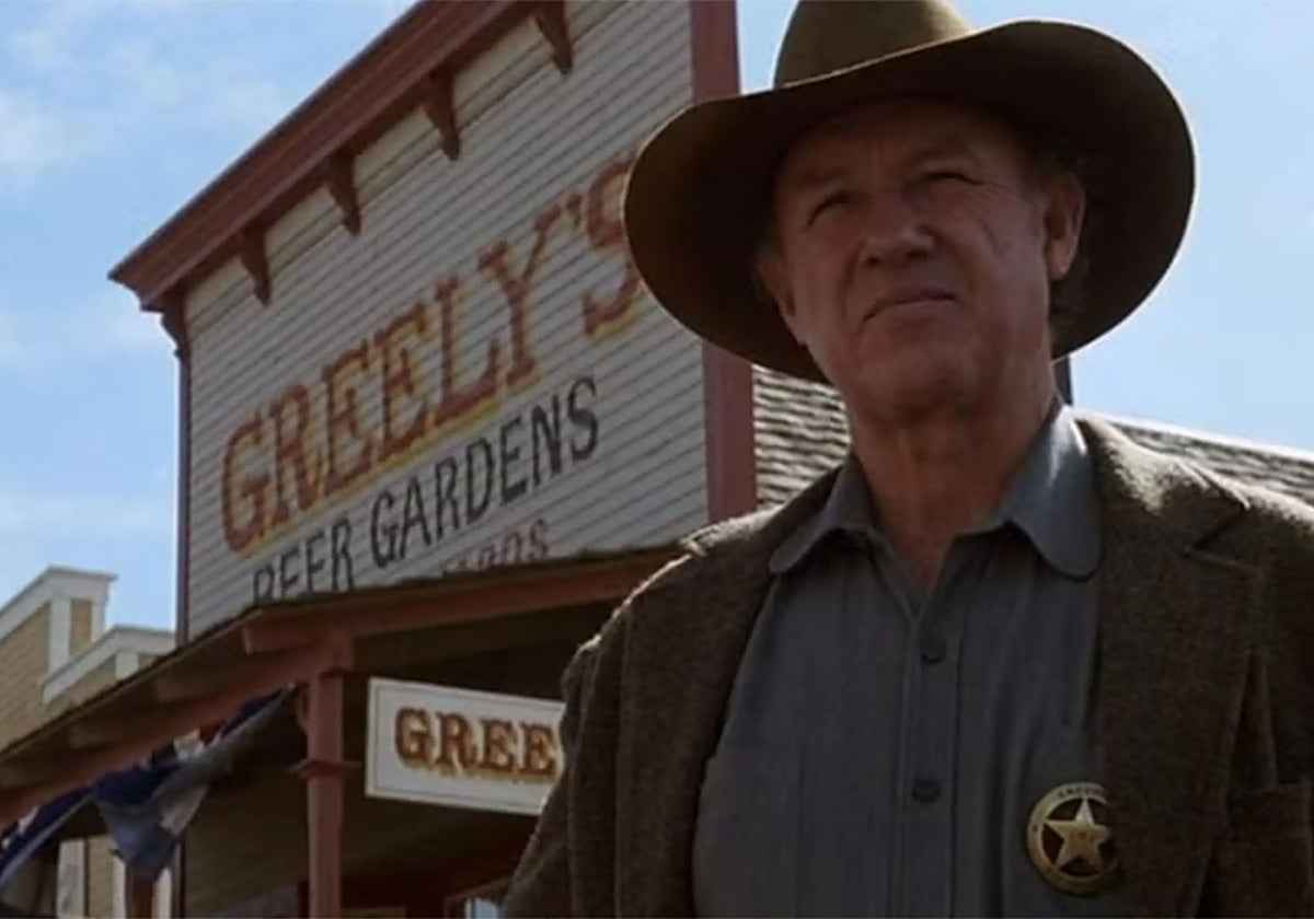 Gene Hackman en 'Sin perdón'