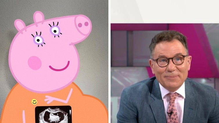 Un programa británico da la exclusiva del embarazo de la madre de Peppa Pig