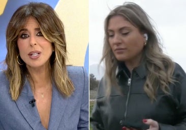 Una reportera 'deja tirada' a la presentadora de 'La mirada crítica' durante su conexión