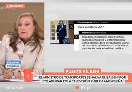 Una colaboradora de 'Espejo Público' denuncia en directo la 'persecución' de Óscar Puente: «Viene a por mí»