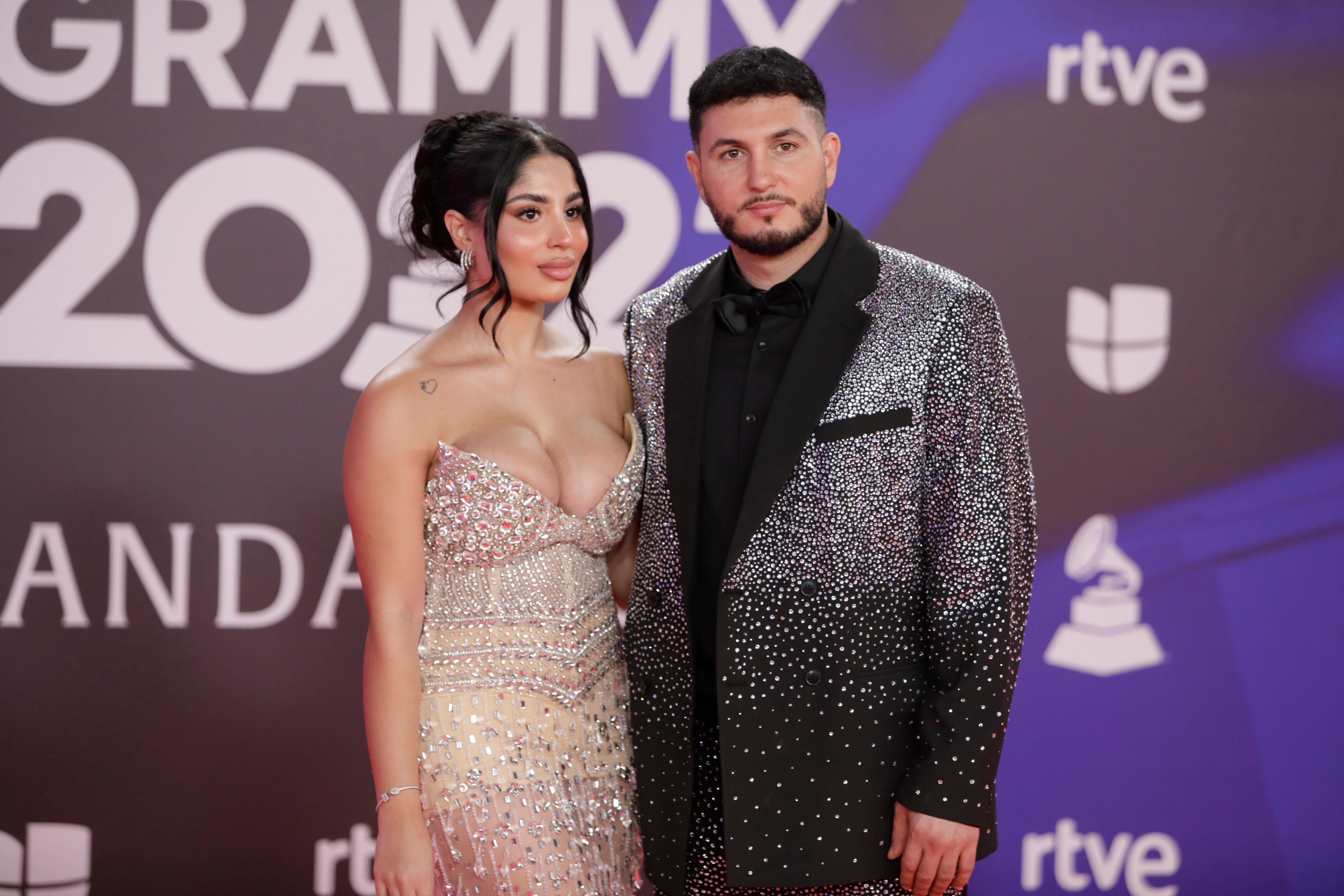 Omar Montes y su pareja, Lola Romero