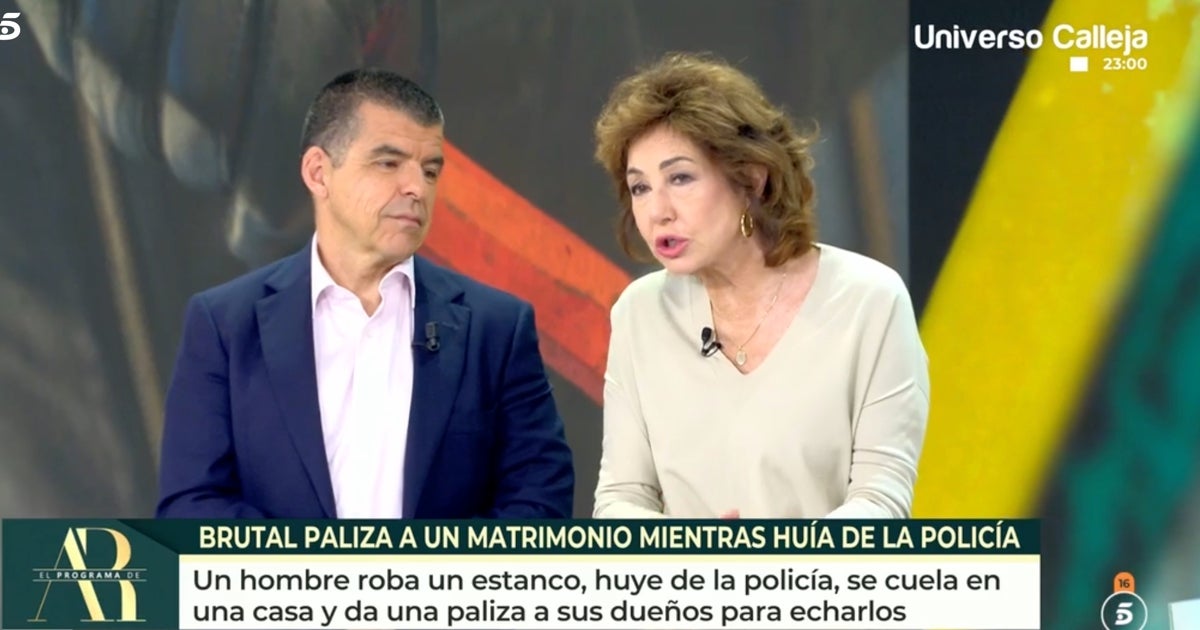 El programa de ana Rosa: «¡No le pago la cárcel, que se lo lleven a su  país!», Ana Rosa Quintana explota ante el brutal suceso que tiene que  atender