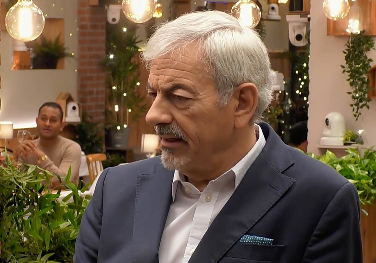 Carlos Sobera en 'First Dates'