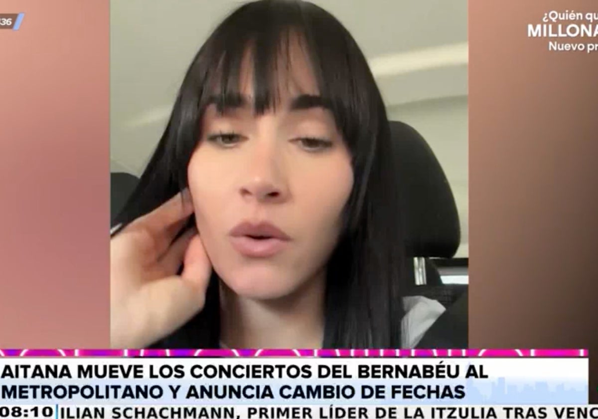 Sale a la luz el gran miedo de Aitana tras trasladar sus conciertos al Metropolitano: «Lo que más le asusta es...»