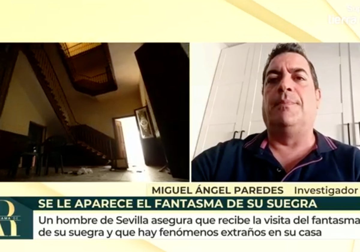 'El programa de Ana Rosa' ha hablado con un vecino de Sevilla al que se le aparece el fantasma de su suegra.