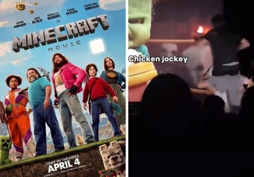La reacción surrealista en las salas de cine con la película de Minecraft