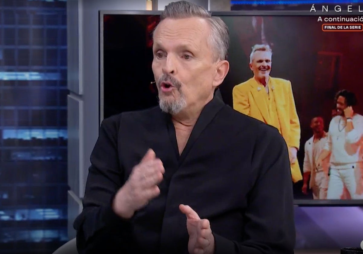 Miguel Bosé en 'El Hormiguero'