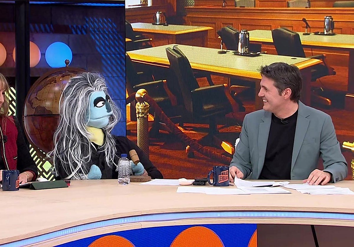 Jesús Cintora, durante su segundo programa en 'Malas lenguas'