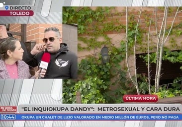 Metrosexual y cara dura: así es el 'inquiokupa dandy' que ha okupado un chalé de lujo mientras vive «a todo tren»