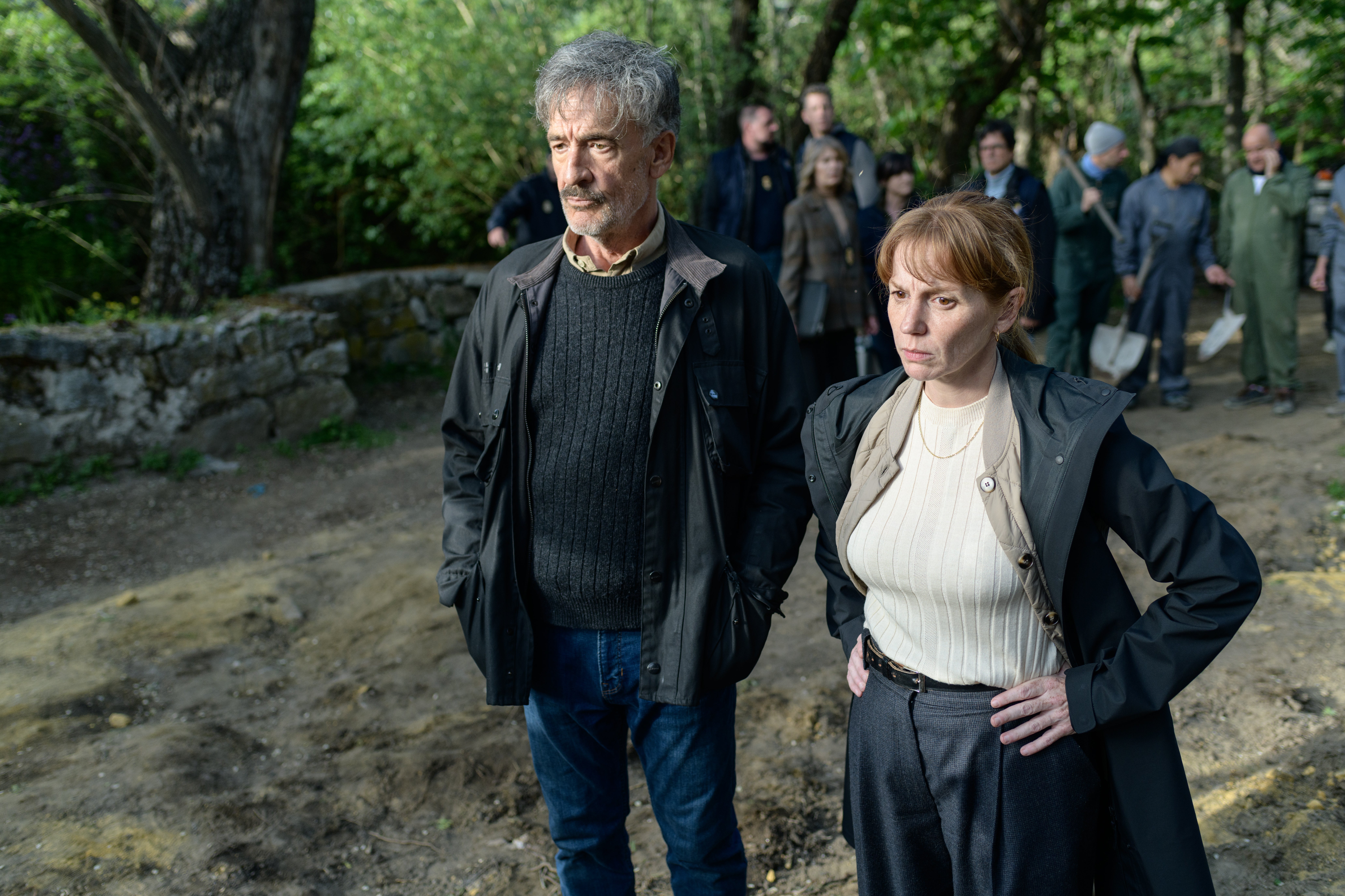 Los detectives Carrera y Torres