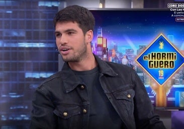Alcaraz se adelanta a las críticas y pide disculpas en 'El Hormiguero'