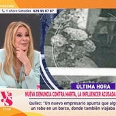 Ana Obregón habla del robo a un empresario por el que investigan a la influencer Marta Hermoso