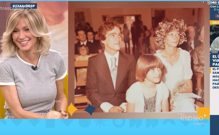 Imagen principal - 'Espejo Público' ha mostrado una imagen de la infancia de Susanna Griso.