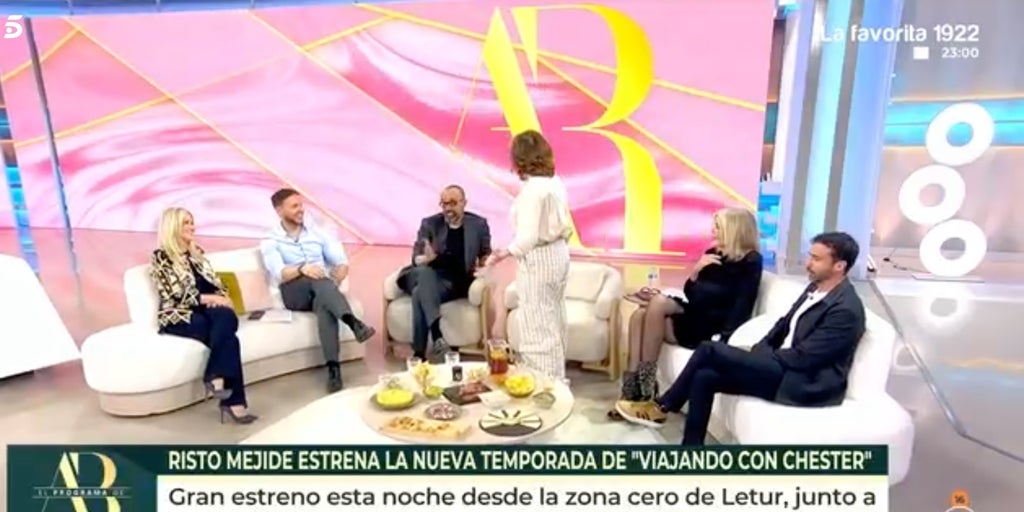 El programa de Ana Rosa: Ana Rosa Quintana se 'planta' ante Risto Mejide  tras el 'corte' vivido en el plató: «¡Por qué nos haces esto!»