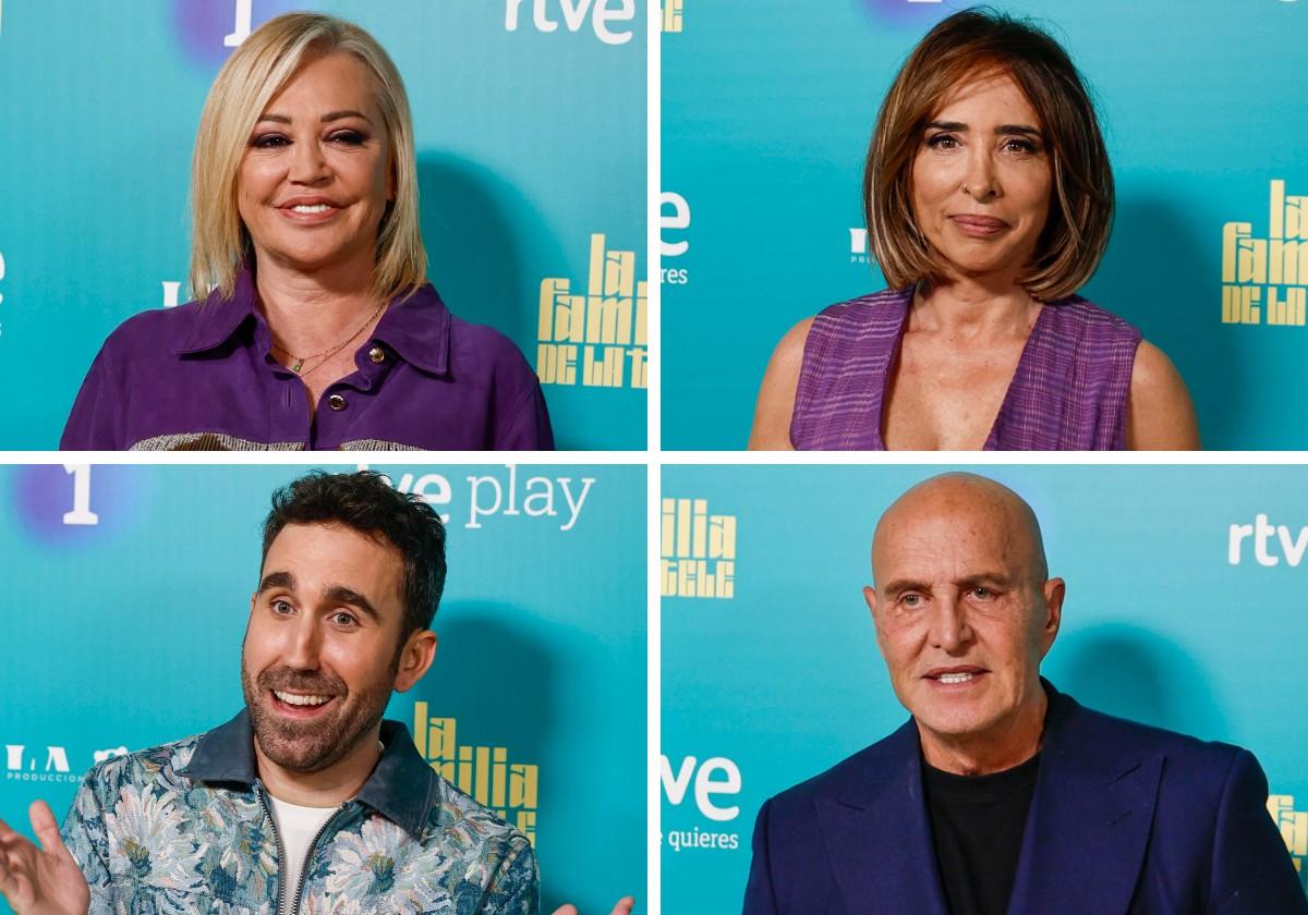 'La familia de la tele': lista completa de presentadores y colaboradores del programa de TVE