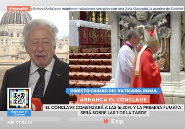 Antonio Pelayo se 'moja' sobre la elección del futuro Papa: «Estoy casi seguro al cien por cien»