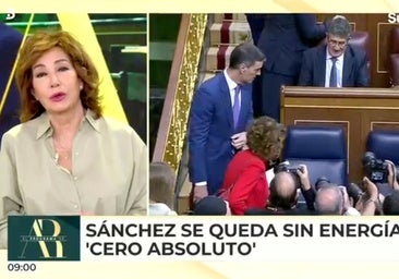 «De cero absoluto» a «vendedor de humo», una implacable Ana Rosa se despacha a gusto con Pedro Sánchez