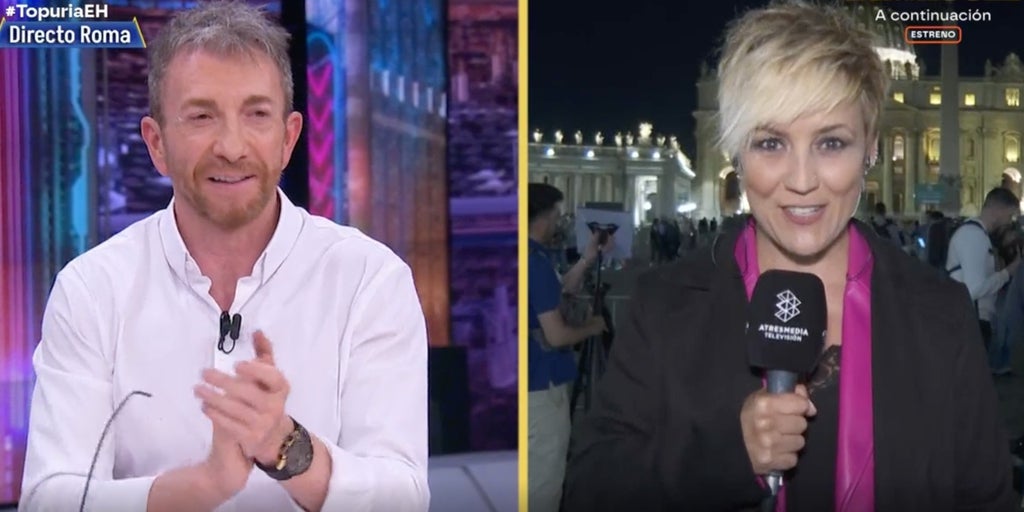 Cristina Pardo, desde Roma, revela lo que más le ha llamado la atención de la elección del Papa: «Esta gente hace cine»