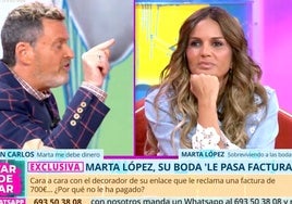 Sale a la luz la deuda de Marta López con el decorador de su boda: «¡No trabajo gratis!»
