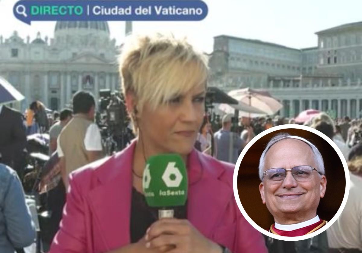 Cristina Pardo, molesta con lo que ha hecho la gente en el Vaticano durante la presentación del Papa León XIV: «Era una piscina