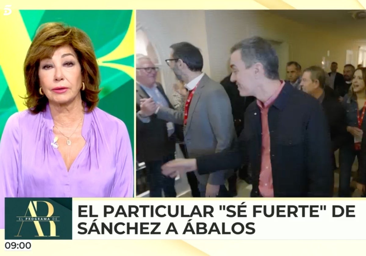 Ana Rosa Quintana ha arremetido contra Pedro Sánchez con su editorial de 'El programa de Ana Rosa'.