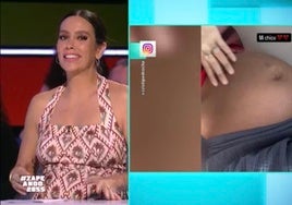 Cristina Pedroche comparte cómo de extraño está siendo su segundo embarazo: «¿A quién tienes ahí?»