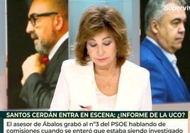 El brutal 'zas en toda la boca' de Ana Rosa Quintana a una tertuliana que la cuestiona enmudece el plató: «O sea, Ábalos»