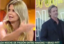 Sacan a la luz lo que realmente pasó entre Makoke y Brad Pitt: «Es verdad que fue»