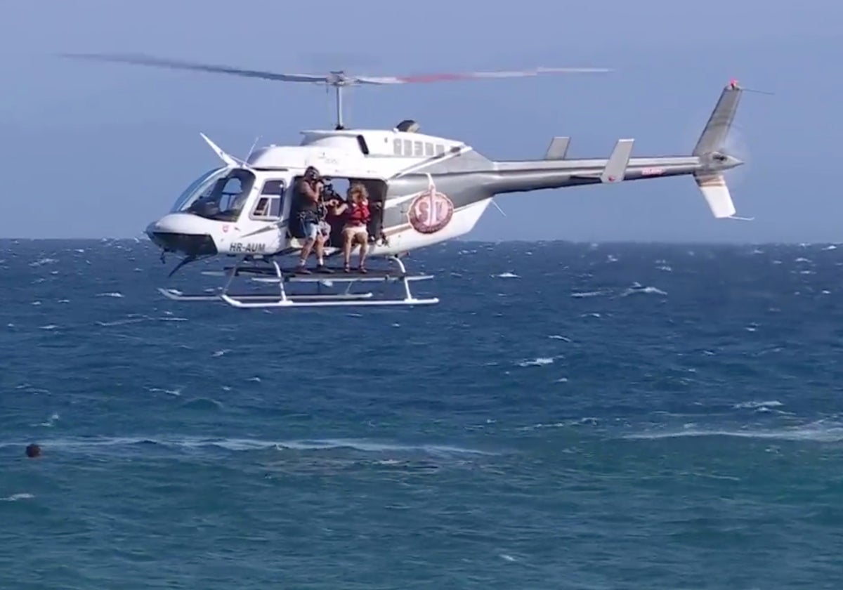 Terelu Campos ha hecho historia en 'Supervivientes' con un salto de helicóptero que no ha dejado indiferente a nadie.