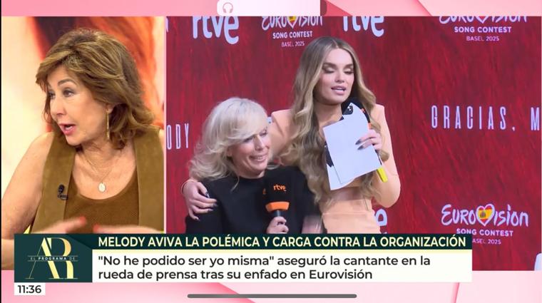 Ana Rosa opina sobre Melody