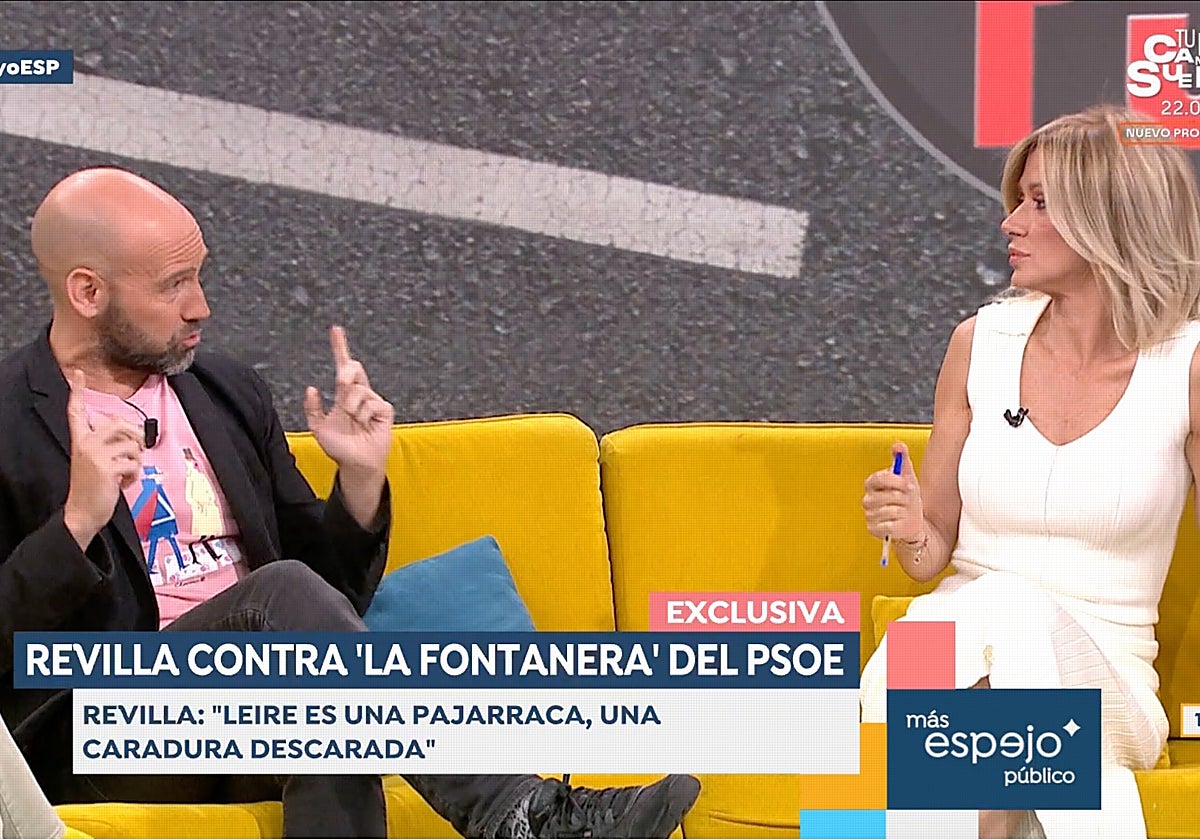 Susanna Griso y Gonzalo Miró se han enzarzado por los contenidos de 'Espejo Público'.