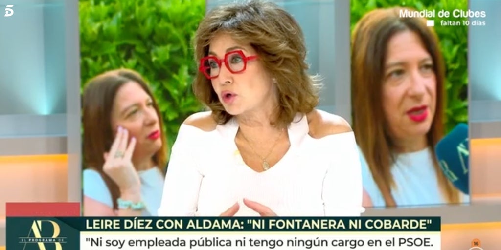 Ana rosa quintana desenmascara sin piedad a leire díez tras su rueda de prensa: «es una mentira»